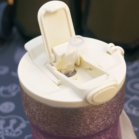 Титановая термокружка Funjia 420ml Pink, изображение 7 - GOODMi