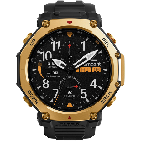 Умные часы Amazfit T-Rex 3 Pro 48mm Black Gold, Цвет, заявленный производителем: Black Gold - GOODMi