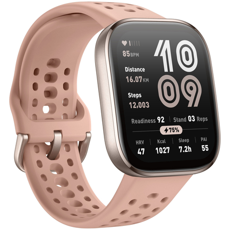 Умные часы Amazfit Bip 6 Blush Pink, Цвет, заявленный производителем: Pink, изображение 3 - GOODMi
