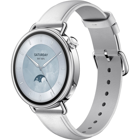 Умные часы Xiaomi Watch S4 41mm Silver, Цвет, заявленный производителем: White, изображение 2 - GOODMi