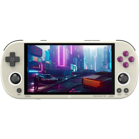 Портативная игровая приставка TRIMUI SMART PRO 2025 128Gb Бежевая, Цвет: Бежевый - GOODMi