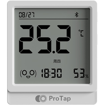 Датчик температуры и влажности ProTap PRTERP02 Белый, Цвет: Белый - GOODMi