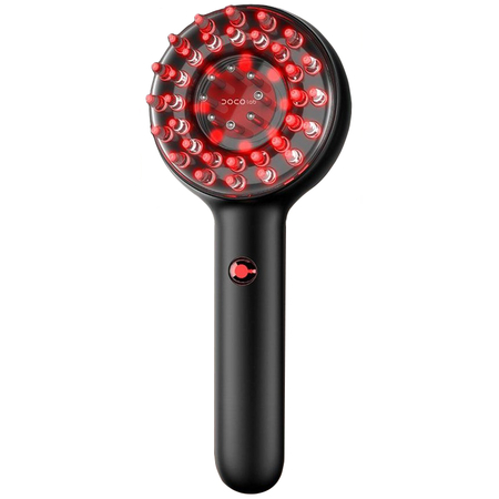 Электрическая массажная расческа DOCO Lab SC001 Черная, изображение 2 - GOODMi