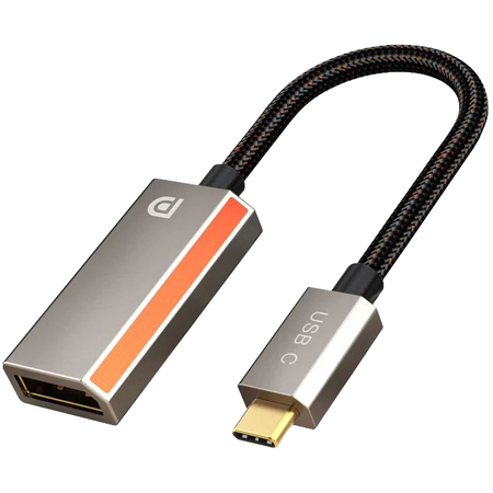 Адаптер Cabletime CP16A USB-C - DisplayPort 1.4 Серый - GOODMi