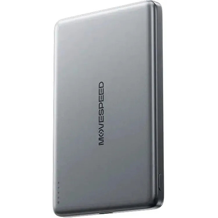 Внешний аккумулятор Movespeed MSP07 5000mAh Серый, Цвет: Серый, изображение 2 - GOODMi