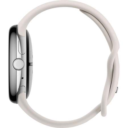 Часы Pixel Watch 3 45mm WiFi Polished Silver Case/Porcelain Active, изображение 5 - GOODMi
