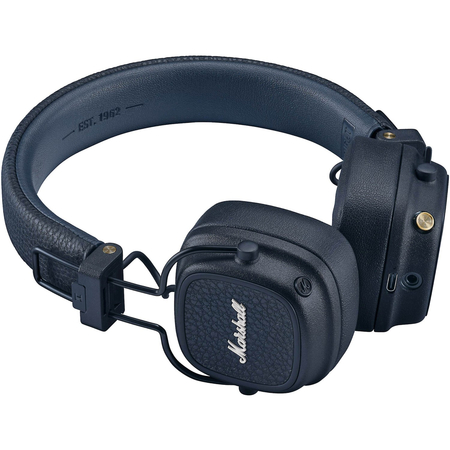 Накладные наушники Marshall Major V Синие, Основной цвет наушников: Синие, изображение 4 - GOODMi