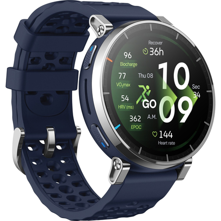 Умные часы Amazfit Active 3 Premium Atlas Синие, Цвет, заявленный производителем: Atlas Blue, изображение 3 - GOODMi