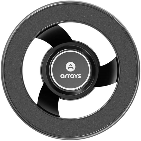 Уценка Автомобильный держатель Arroys Vent-MS3 Black, изображение 2 - GOODMi
