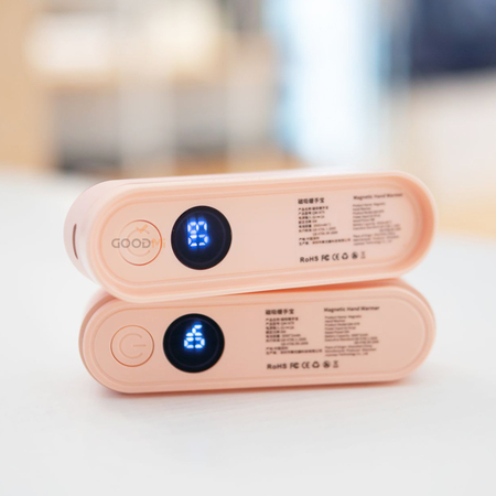 Портативная грелка для рук Tianyuyun QW-N79 Розовая, изображение 5 - GOODMi