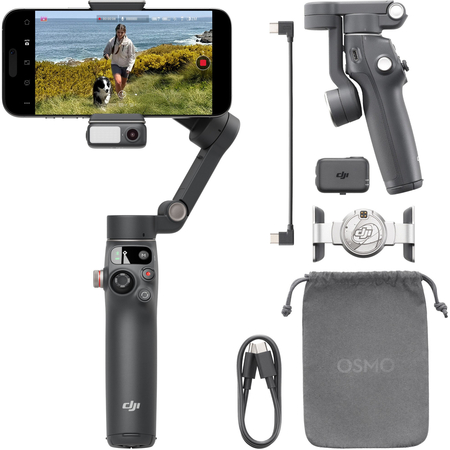 Стабилизатор для смартфона DJI Osmo Mobile 7 Pro Серый, изображение 10 - GOODMi