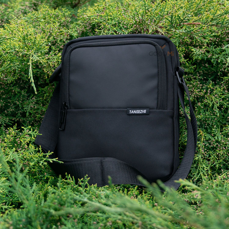 Сумка Tanjiezhe Light Business Shoulder Messenger Bag Черная, изображение 4 - GOODMi