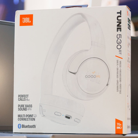 Беспроводные наушники JBL Tune 530BT Белые, Основной цвет наушников: Белые, изображение 14 - GOODMi