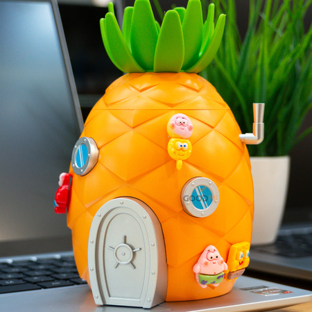 Увлажнитель воздуха Nickelodeon SpongeBob Pineapple Оранжевый, изображение 4 - GOODMi