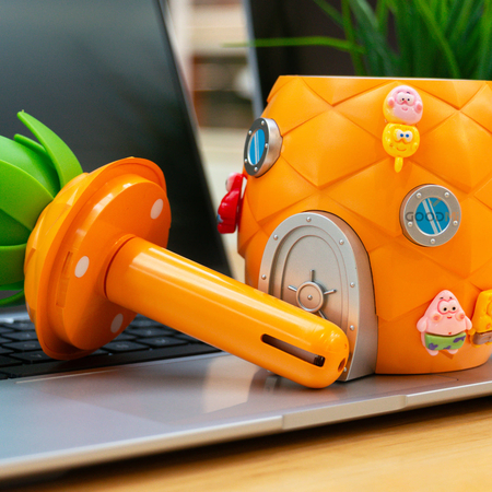 Увлажнитель воздуха Nickelodeon SpongeBob Pineapple Оранжевый, изображение 5 - GOODMi
