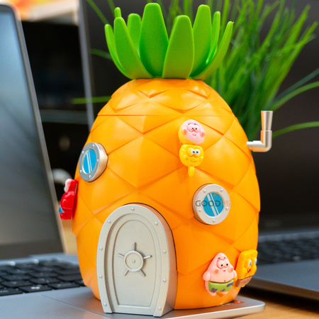Увлажнитель воздуха Nickelodeon SpongeBob Pineapple Оранжевый, изображение 3 - GOODMi