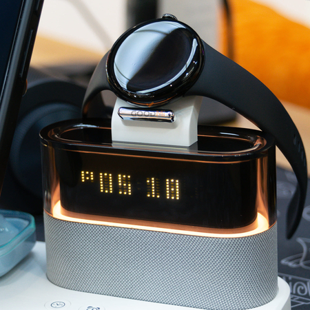 Беспроводное зарядное устройство C09Pro Qi2 3в1 Белое, Цвет: Белый, изображение 7 - GOODMi