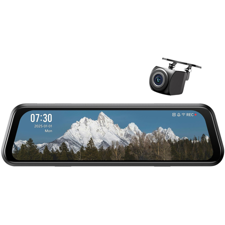 Зеркало-видеорегистратор 70mai Rearview Dash Cam Set S410 Черный - GOODMi