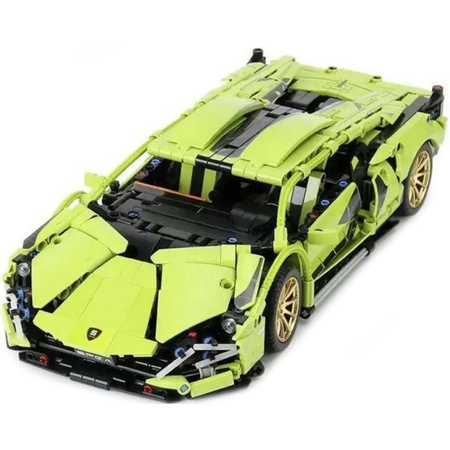 Конструктор MJI Technology Lamborghini Зеленый (на радиоуправлении), изображение 3 - GOODMi