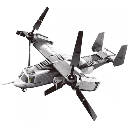 Конструктор Wange 5006 Военный самолет V-22 - GOODMi