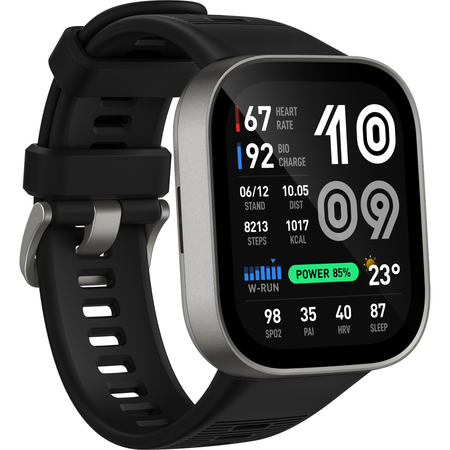Умные часы Amazfit BIP Max Серебристые, изображение 3 - GOODMi