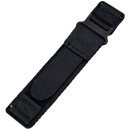 Ремешок нейлоновый 22мм Черный (style2B+22mm) - GOODMi