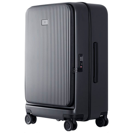 Чемодан Mijia Side Flip Suitcase 24" Черный, Цвет: Черный, изображение 2 - GOODMi