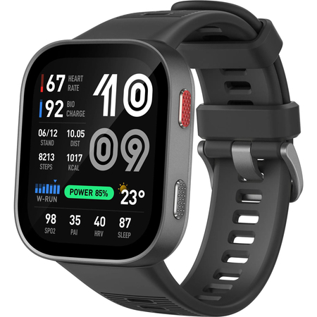 Умные часы Amazfit BIP Max Карбоновый Cерые, Цвет, заявленный производителем: Carbon Gray, изображение 2 - GOODMi