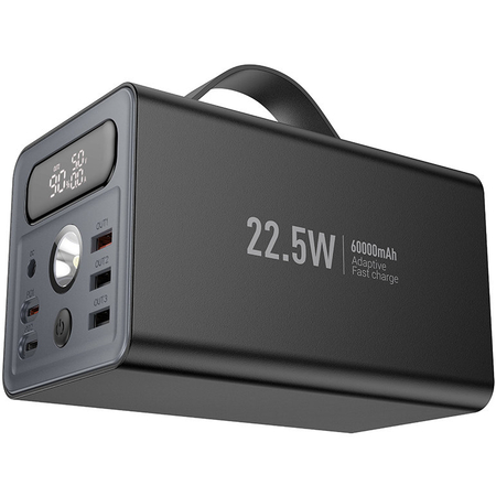 Внешний аккумулятор Hoco J138 60000mAh Черный, изображение 2 - GOODMi