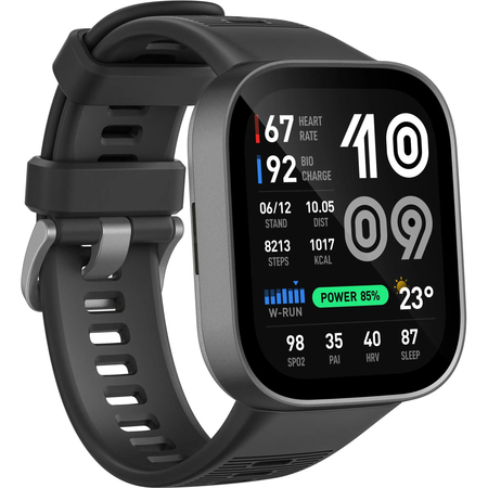 Умные часы Amazfit BIP Max Карбоновый Cерые, Цвет, заявленный производителем: Carbon Gray, изображение 3 - GOODMi