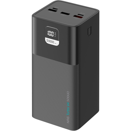 Внешний аккумулятор Deppa NRG Turbo V4 50000mAh Черный - GOODMi
