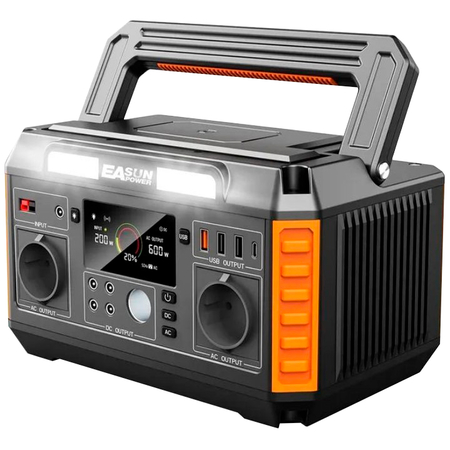 Портативная зарядная станция XPX A6 Pro 1000W Черная, изображение 2 - GOODMi