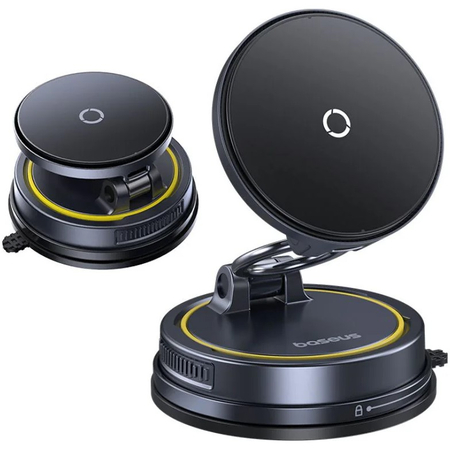 Автомобильный магнитный держатель Baseus PrimeTrip VC2 Flex Pro Черный, изображение 5 - GOODMi