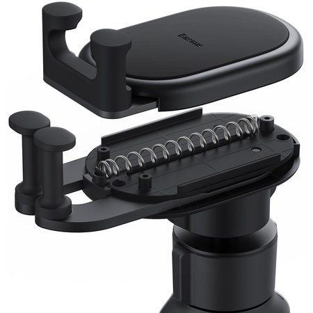 Автомобильный держатель Baseus Stable Gravitational Car Mount Air Черный, изображение 5 - GOODMi