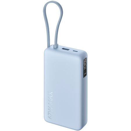 Внешний аккумулятор Xiaomi 67W Power Bank 20000mAh Голубой, Цвет: Голубой, изображение 6 - GOODMi