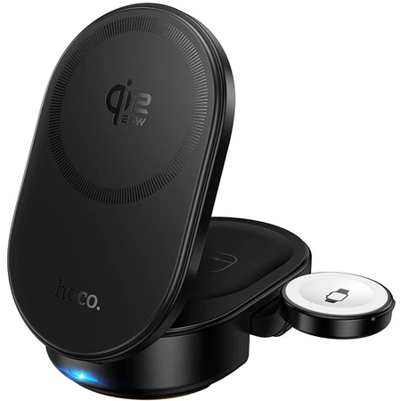 Беспроводное зарядное устройство HOCO CQ23 Pole Qi2.2 3-in-1 - GOODMi