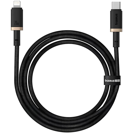 Кабель Baseus Dura Type-C/Lightning 2m Gold/Black (P10377800U01-02), изображение 2 - GOODMi