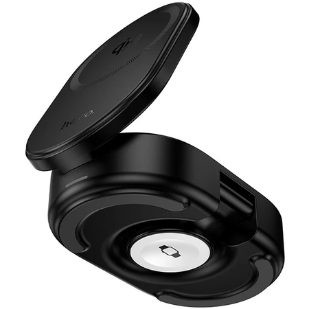Беспроводное зарядное устройство HOCO CQ23 Pole Qi2.2 3-in-1, изображение 3 - GOODMi