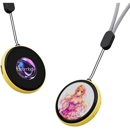 Электронный значок Beambox Niji-Badge Yellow, Цвет: Желтый, изображение 2 - GOODMi