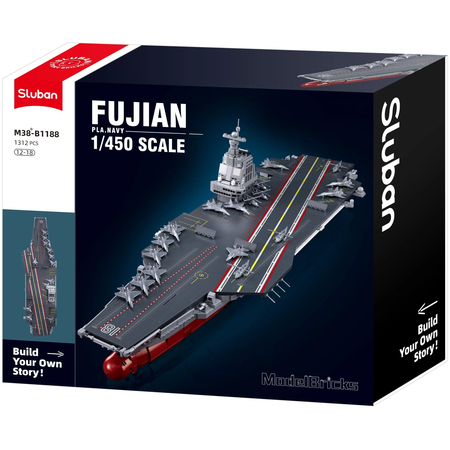 Конструктор Sluban Aircraft Carrier (M38-B1188), изображение 3 - GOODMi