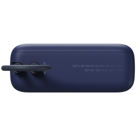 Внешний аккумулятор Xiaomi 33W Power Bank With Cable USB-C 10000mAh (PB1033MI) Blue, Цвет: Синий, изображение 7 - GOODMi