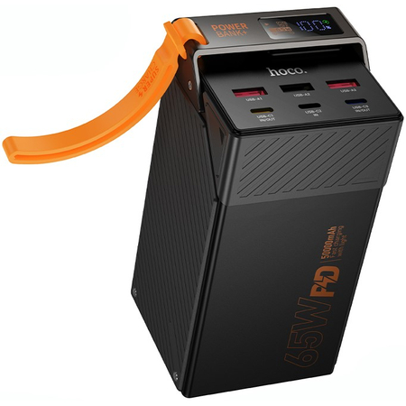 Внешний аккумулятор HOCO DB100A 50000mAh 65W Black - GOODMi