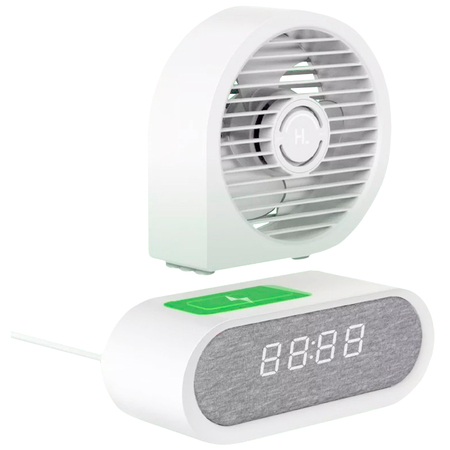 Настольный вентилятор Happy Life HL009 White, изображение 2 - GOODMi