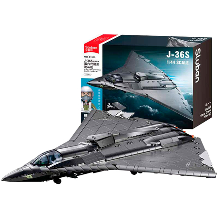 Конструктор Sluban Jet J-36S, изображение 4 - GOODMi
