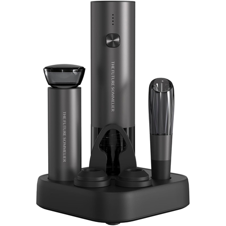 Набор аксессуаров для вина Circle Joy The Future Sommelier Rechargeable (TFS-005) - GOODMi