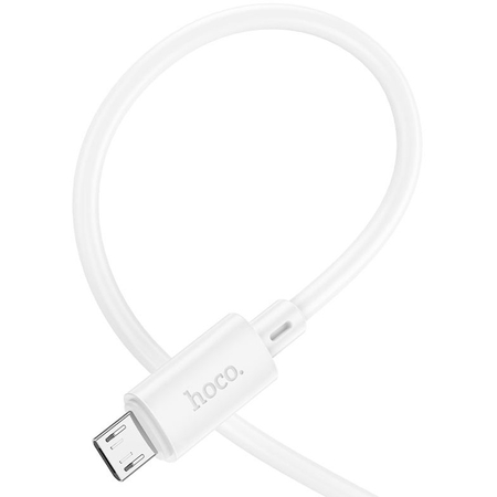 Кабель HOCO X88 USB A/Micro 2m White, изображение 2 - GOODMi