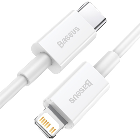 Кабель Baseus Superior Series Type-C/Lightning 1.5m White (CATLYS-B02), изображение 2 - GOODMi