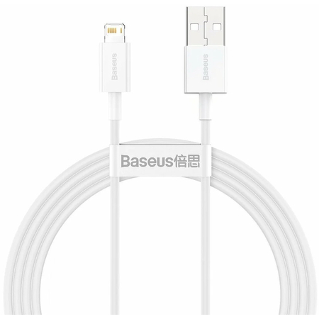 Кабель Baseus Superior Series USB Type-A/Lightning 1.5m White (CALYS-B02) - GOODMi
