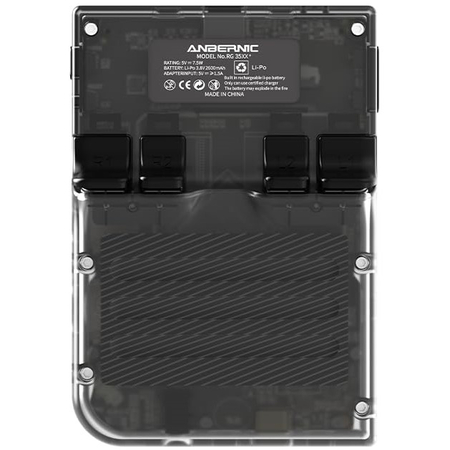 Портативная игровая консоль Anbernic RG35XX (64Gb+128Gb) (Игры от NES/SNES/SMD/PS1/GameBOY) Black, Цвет: Черный, изображение 2 - GOODMi