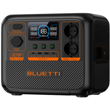 Портативная электростанция Bluetti Premium 80 (AC70P) 1000W, изображение 3 - GOODMi